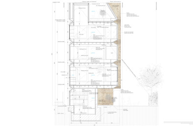 Bay Window Tower House section