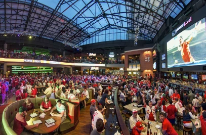 St.Louis Ballpark Village; Bally Sports Live!