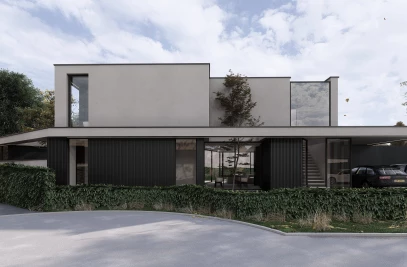 Timber House - HSB prefab villa - minimalistisch