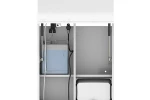 SWAR City Sanitary cabinet with a lockable mirror SWAR City Sanitary cabinet with a lockable mirror