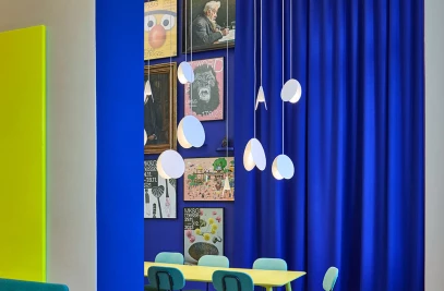 Office interior for the Friends of the MK